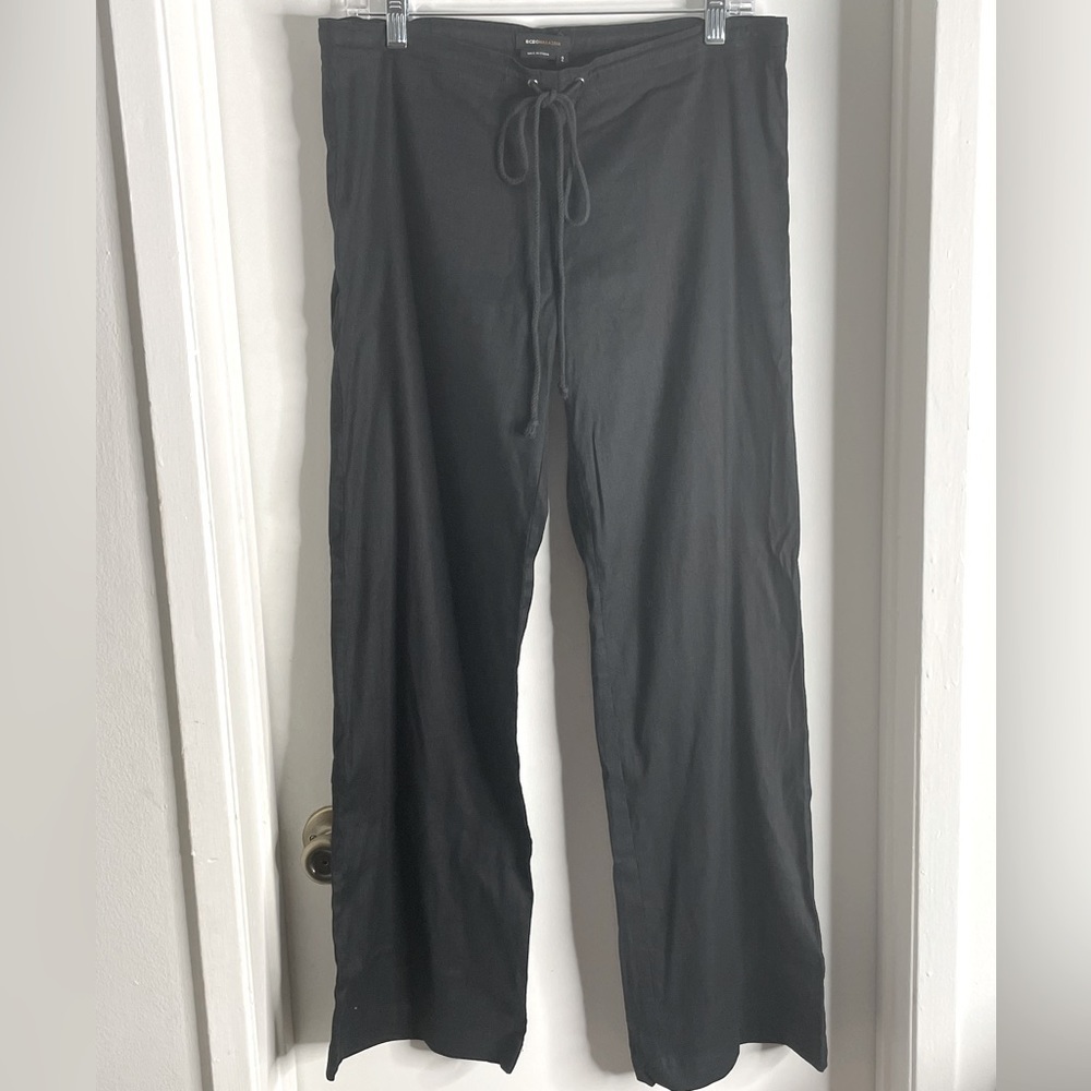 ⭐️Bcbg max azria black linen pants